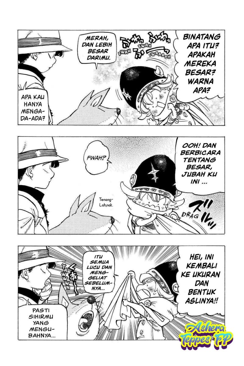 Halaman 17 dari Mokushiroku no Yonkishi Chapter 22