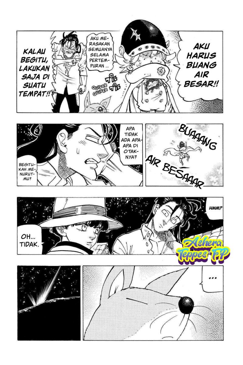 Halaman 19 dari Mokushiroku no Yonkishi Chapter 22