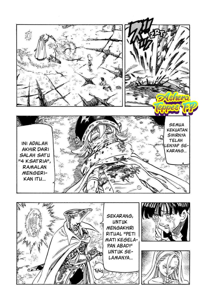 Halaman 27 dari Mokushiroku no Yonkishi Chapter 22