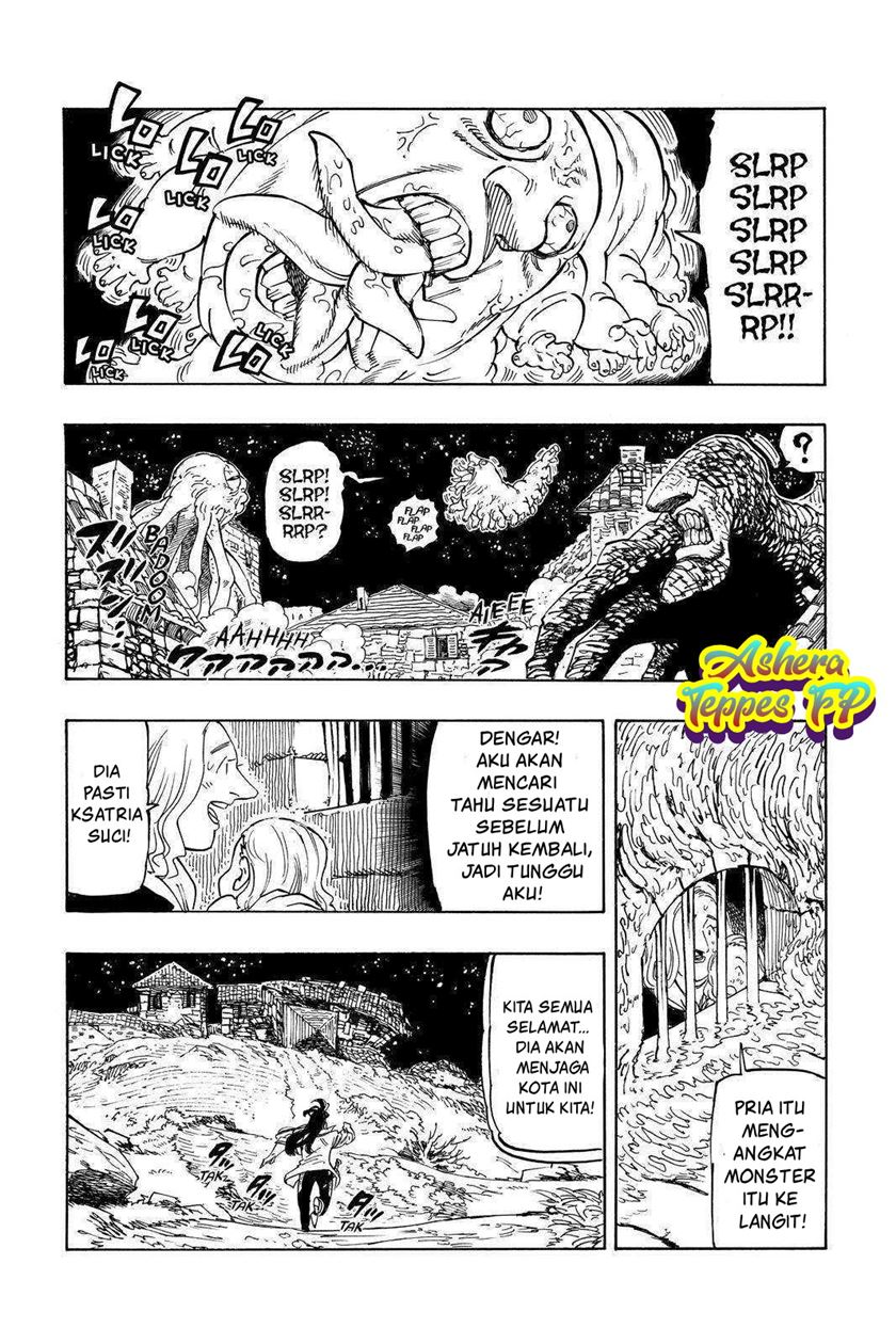 Halaman 32 dari Mokushiroku no Yonkishi Chapter 22