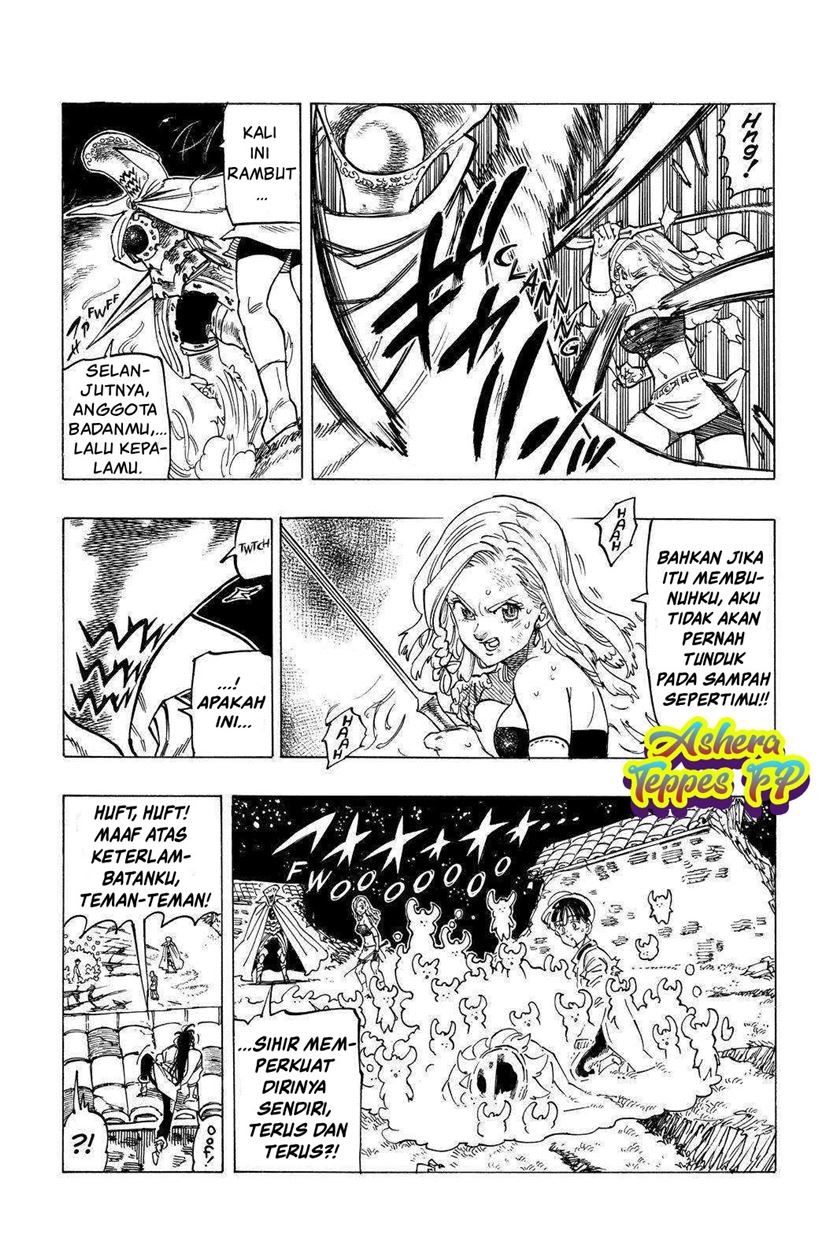 Halaman 41 dari Mokushiroku no Yonkishi Chapter 22