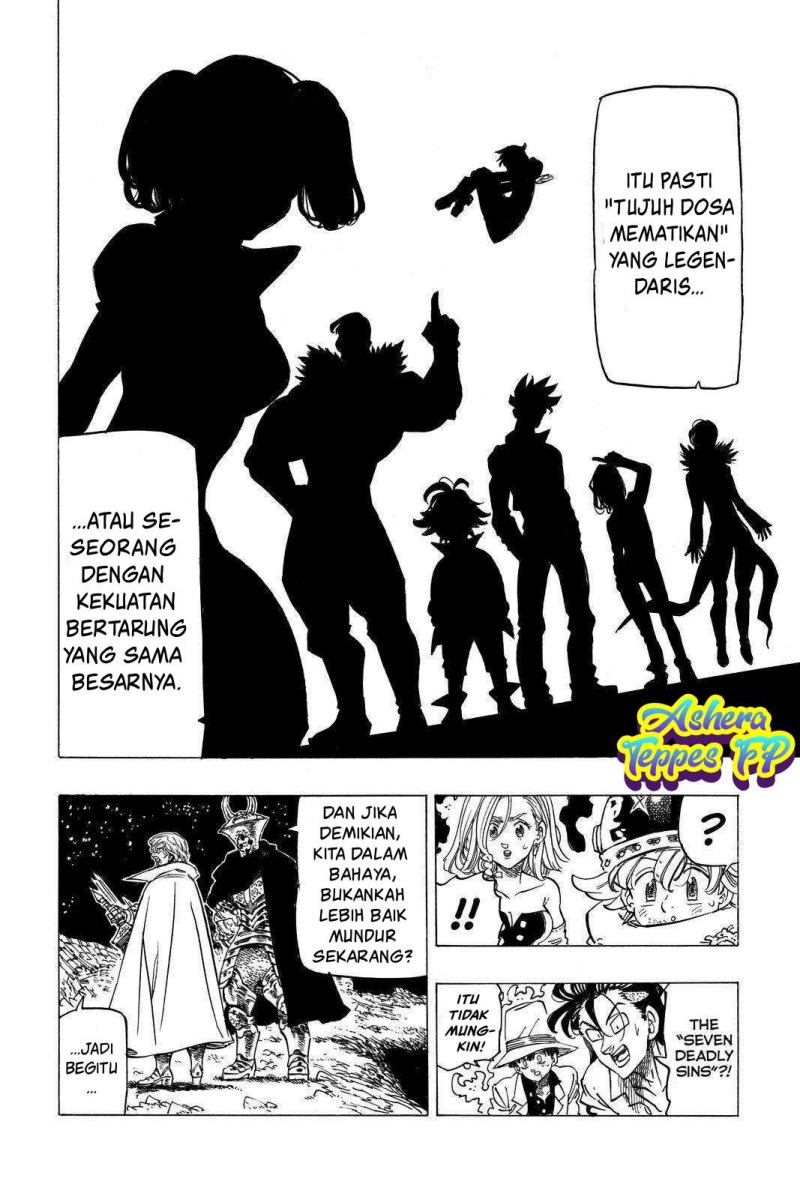 Halaman 9 dari Mokushiroku no Yonkishi Chapter 22