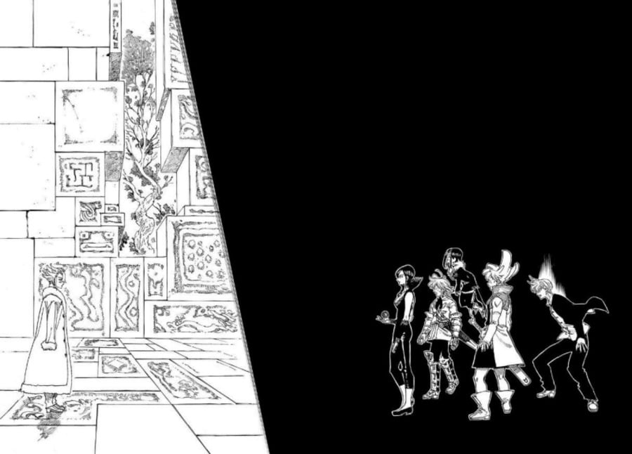 Halaman 11 dari Mokushiroku no Yonkishi Chapter 238