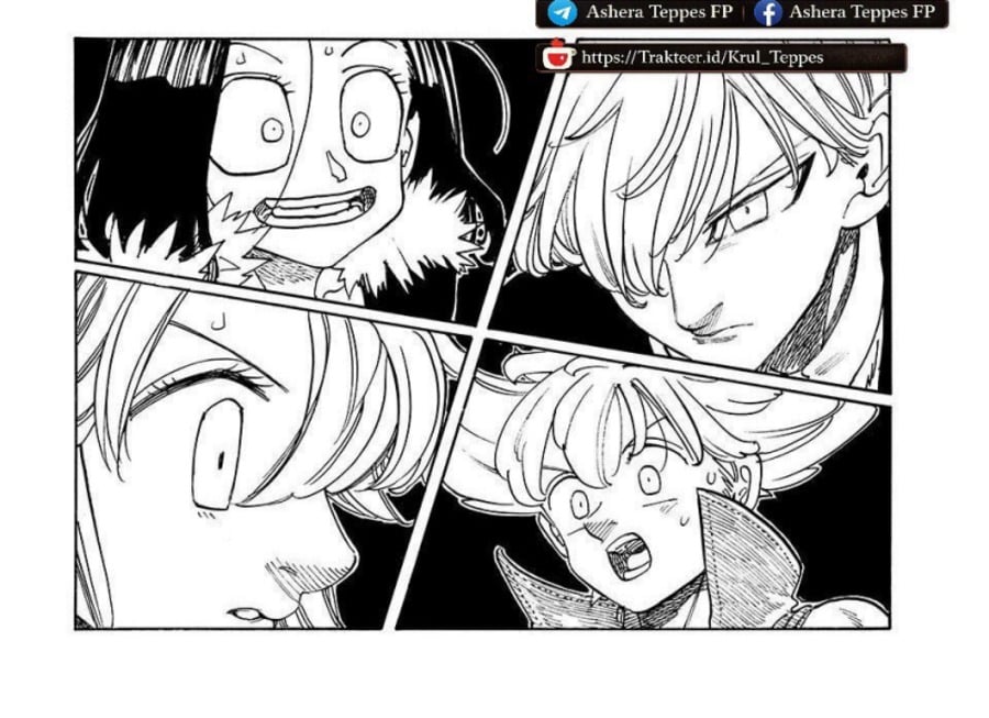 Halaman 13 dari Mokushiroku no Yonkishi Chapter 238