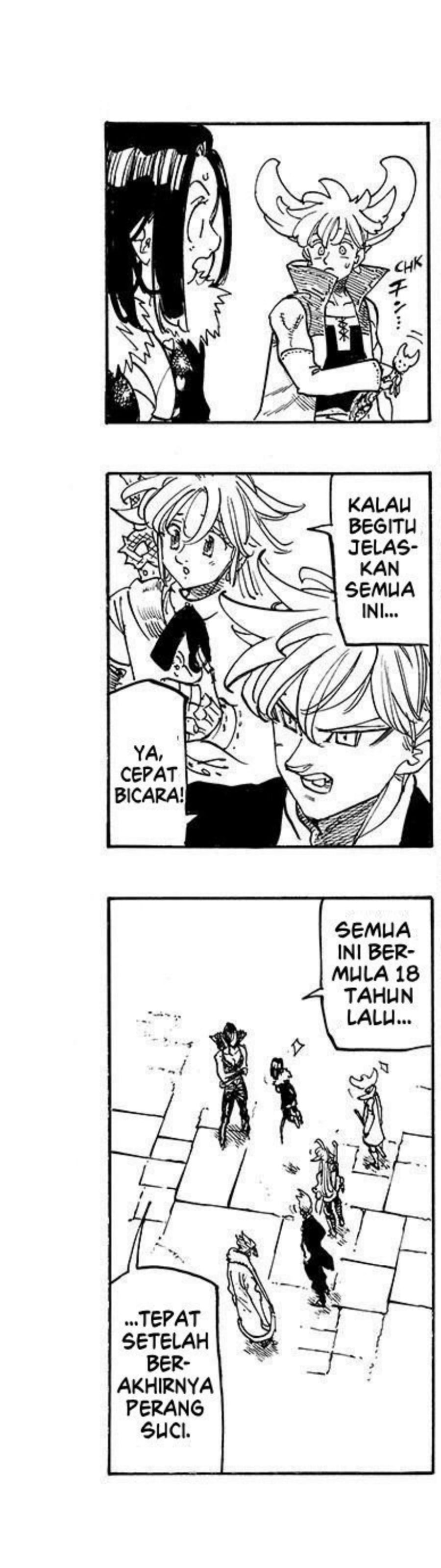 Halaman 22 dari Mokushiroku no Yonkishi Chapter 238