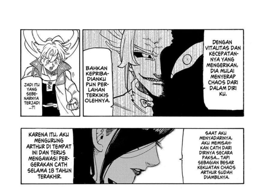 Halaman 27 dari Mokushiroku no Yonkishi Chapter 238