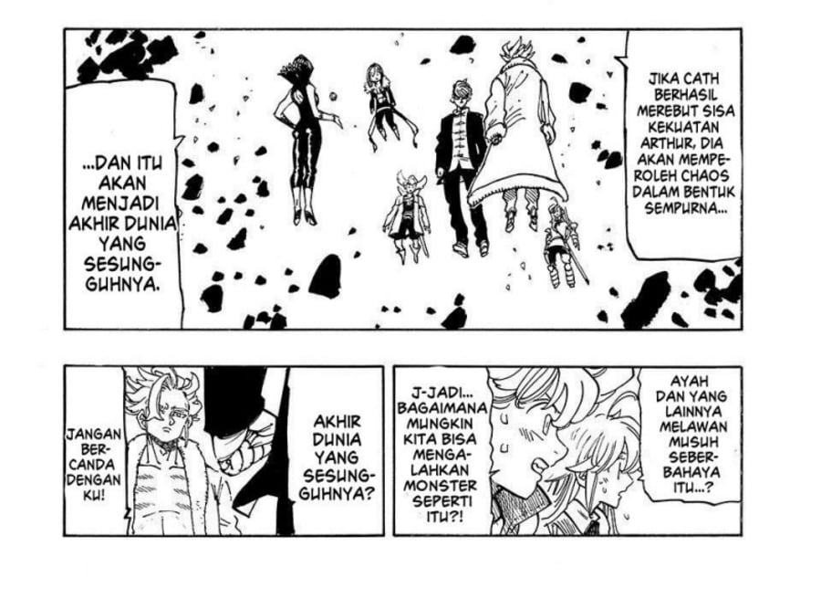 Halaman 28 dari Mokushiroku no Yonkishi Chapter 238