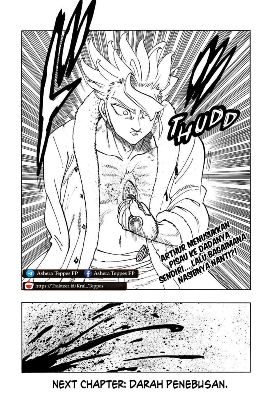 Halaman 34 dari Mokushiroku no Yonkishi Chapter 238