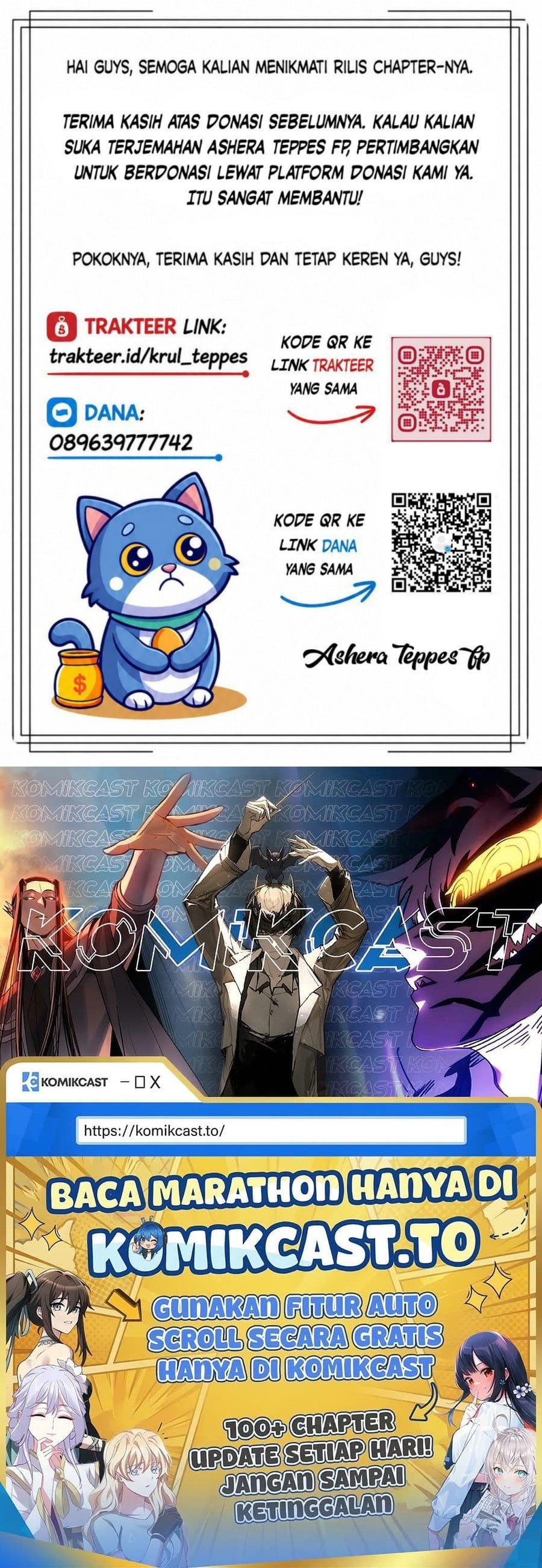 Halaman 36 dari Mokushiroku no Yonkishi Chapter 238