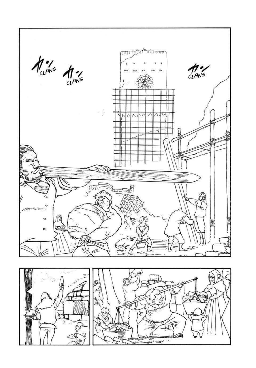 Halaman 17 dari Mokushiroku no Yonkishi Chapter 239