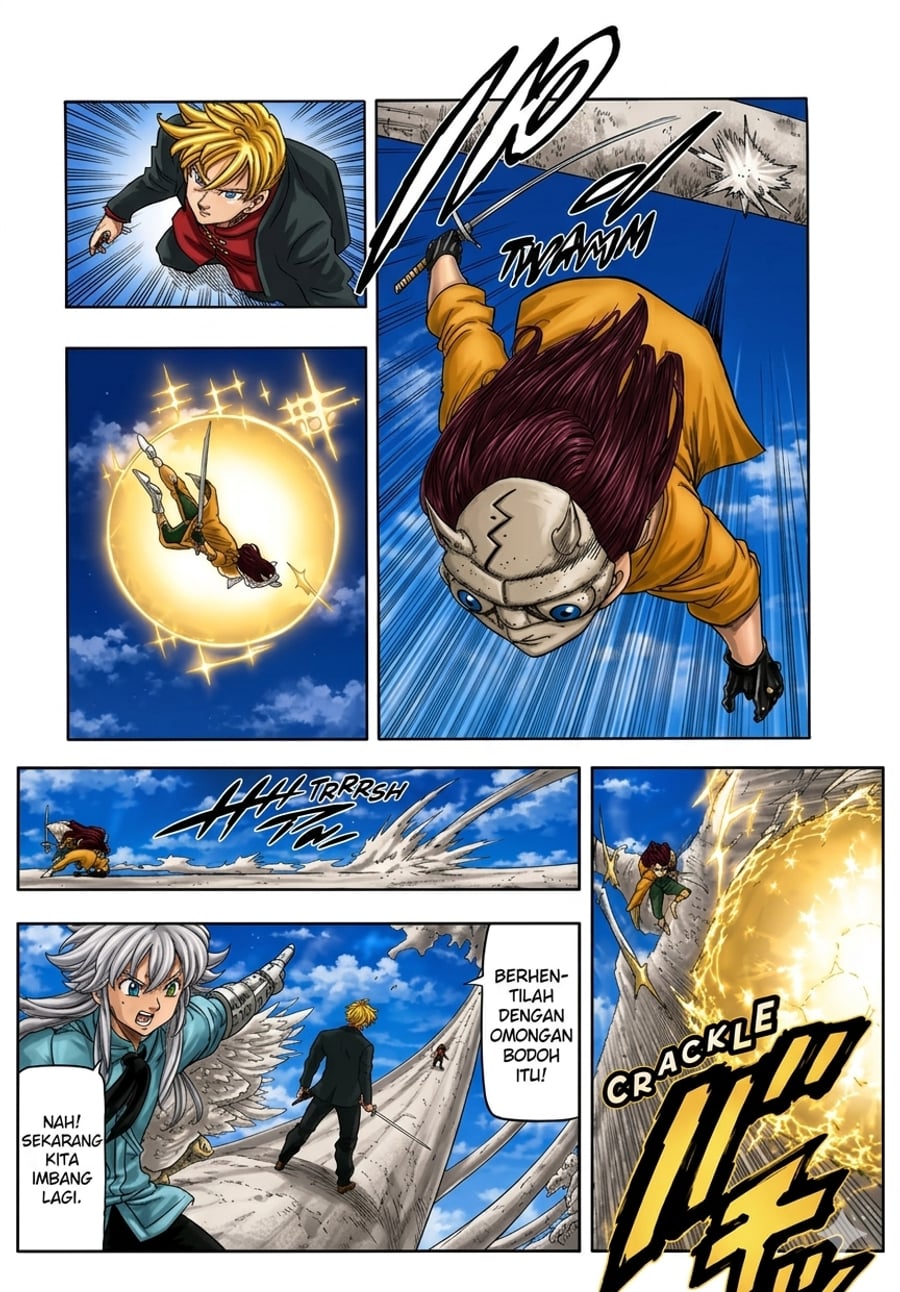 Halaman 17 dari Mokushiroku no Yonkishi Chapter 240