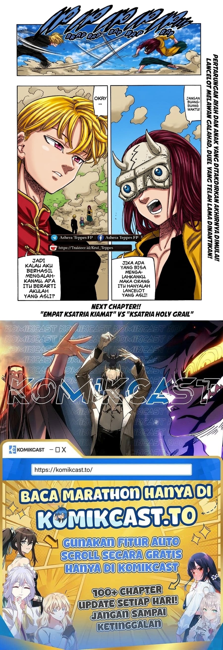 Halaman 19 dari Mokushiroku no Yonkishi Chapter 240