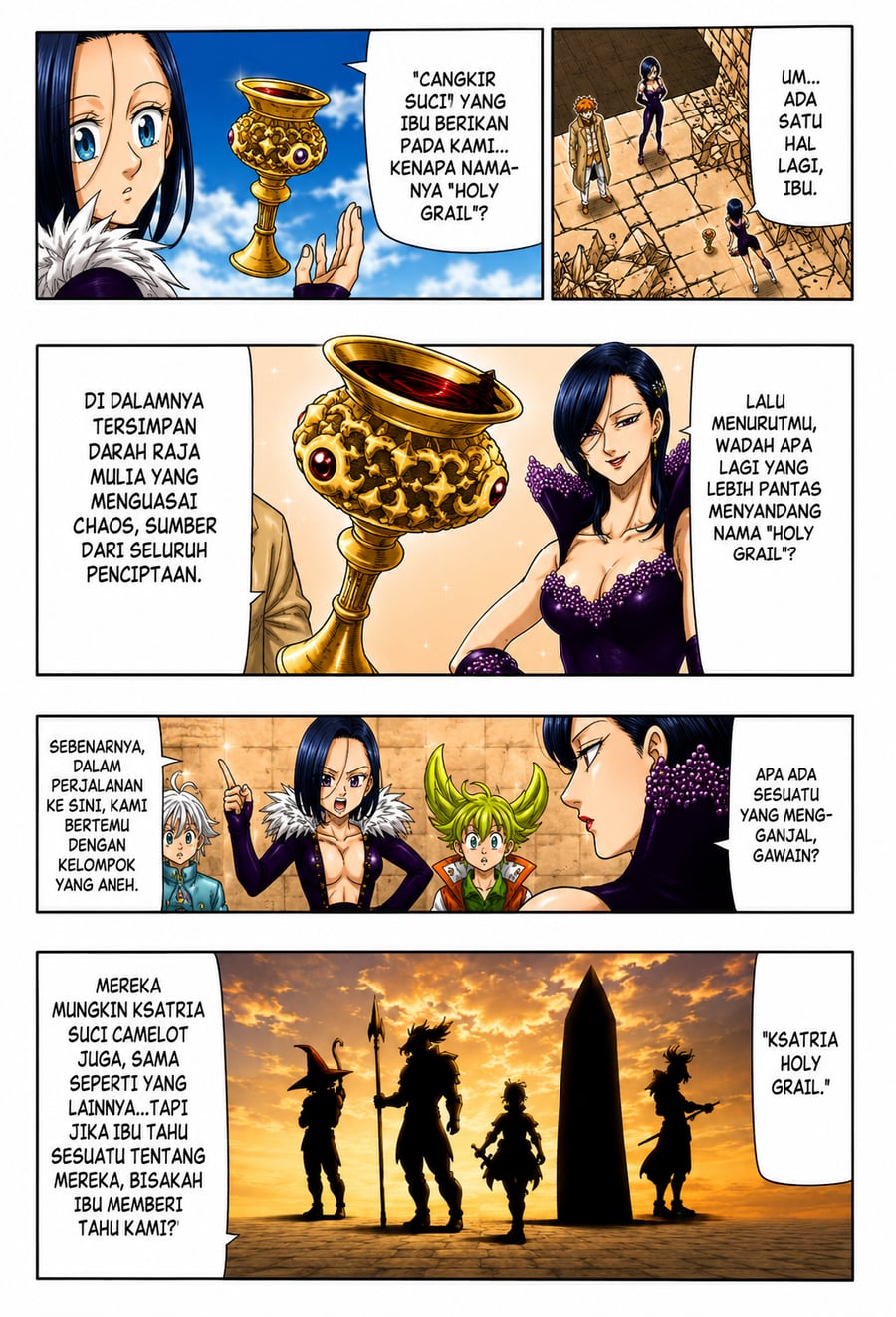 Halaman 4 dari Mokushiroku no Yonkishi Chapter 240