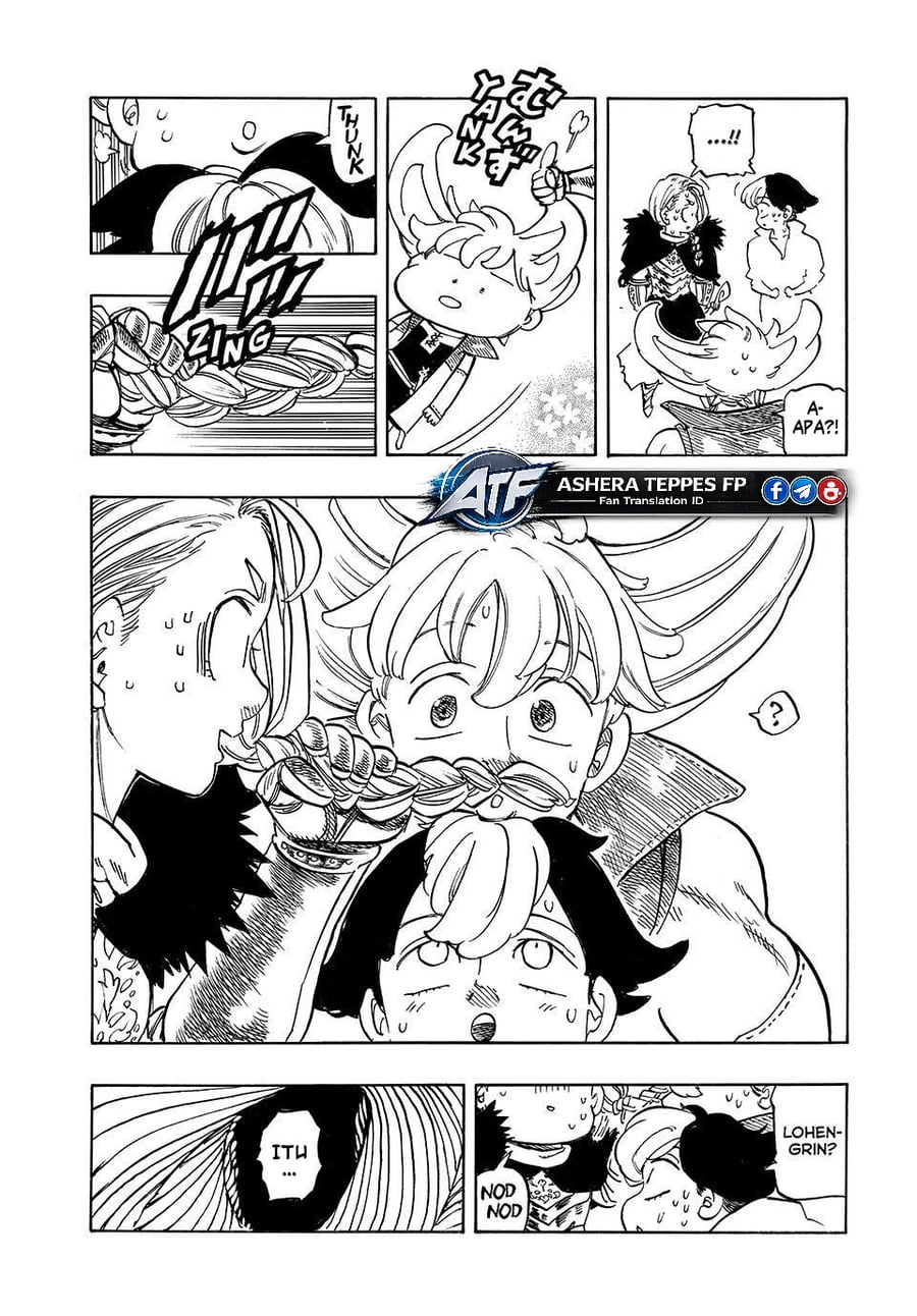 Halaman 14 dari Mokushiroku no Yonkishi Chapter 242