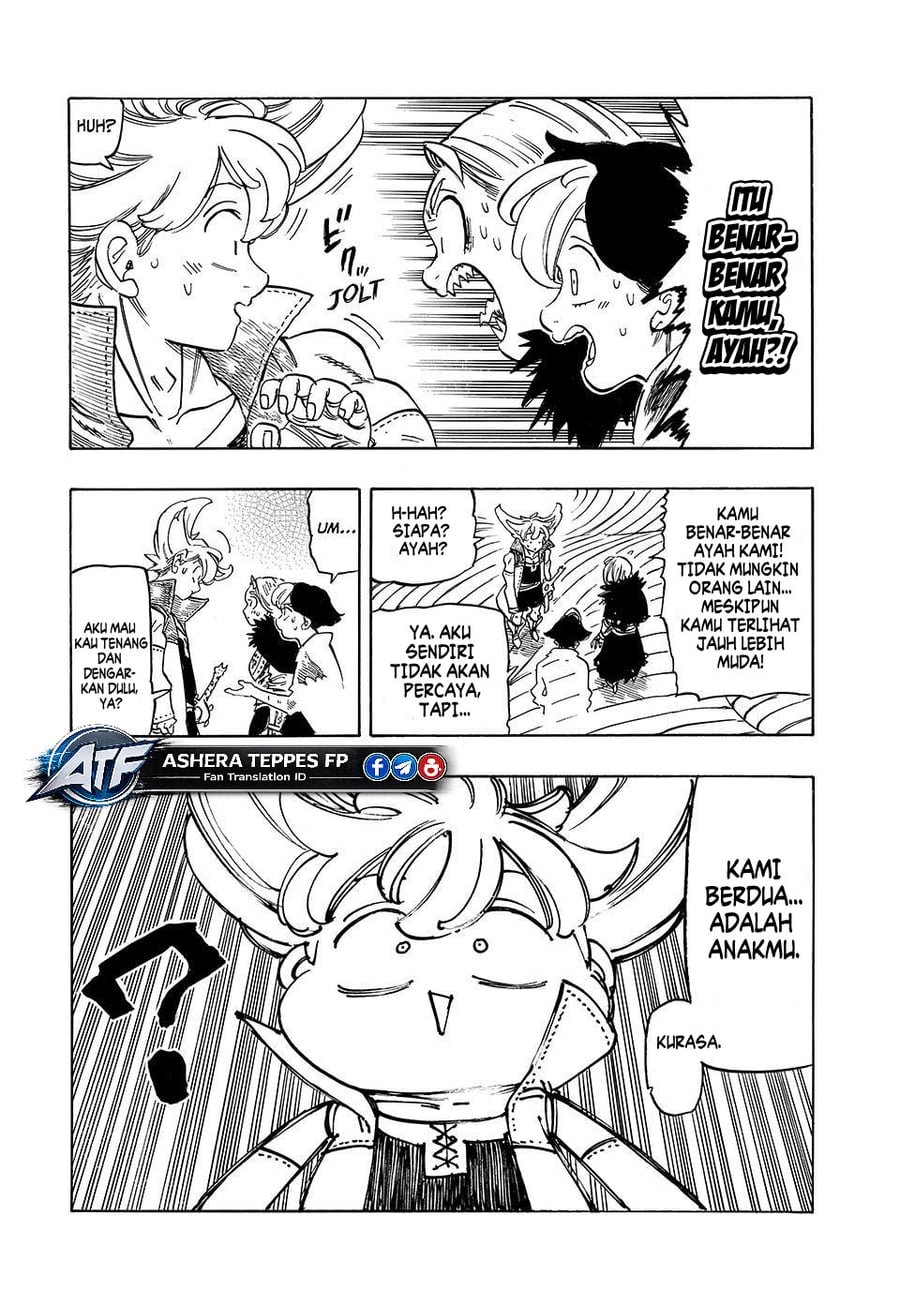 Halaman 15 dari Mokushiroku no Yonkishi Chapter 242
