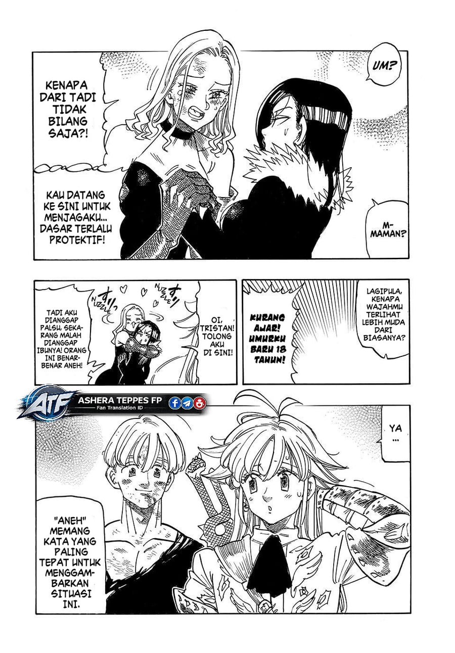 Halaman 13 dari Mokushiroku no Yonkishi Chapter 243