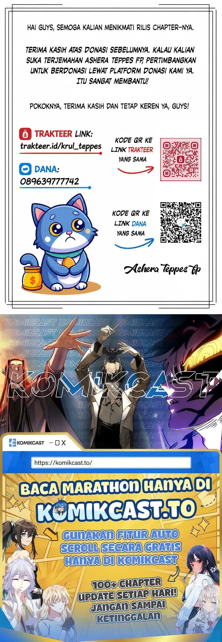 Halaman 22 dari Mokushiroku no Yonkishi Chapter 243