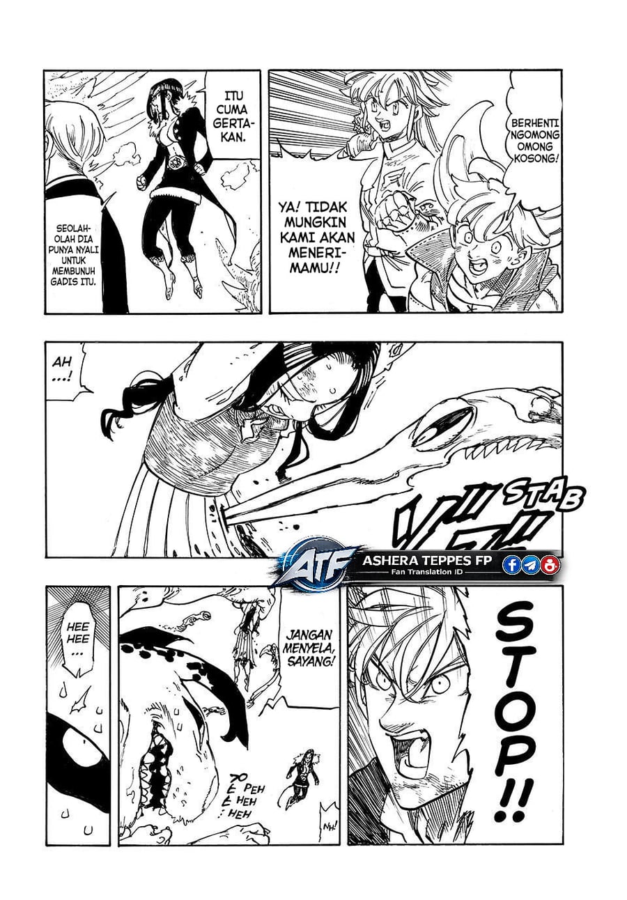 Halaman 10 dari Mokushiroku no Yonkishi Chapter 247