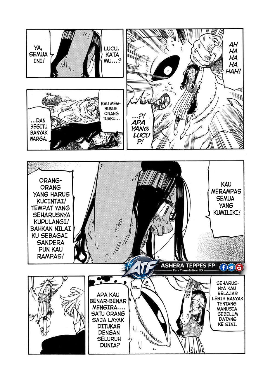 Halaman 11 dari Mokushiroku no Yonkishi Chapter 247