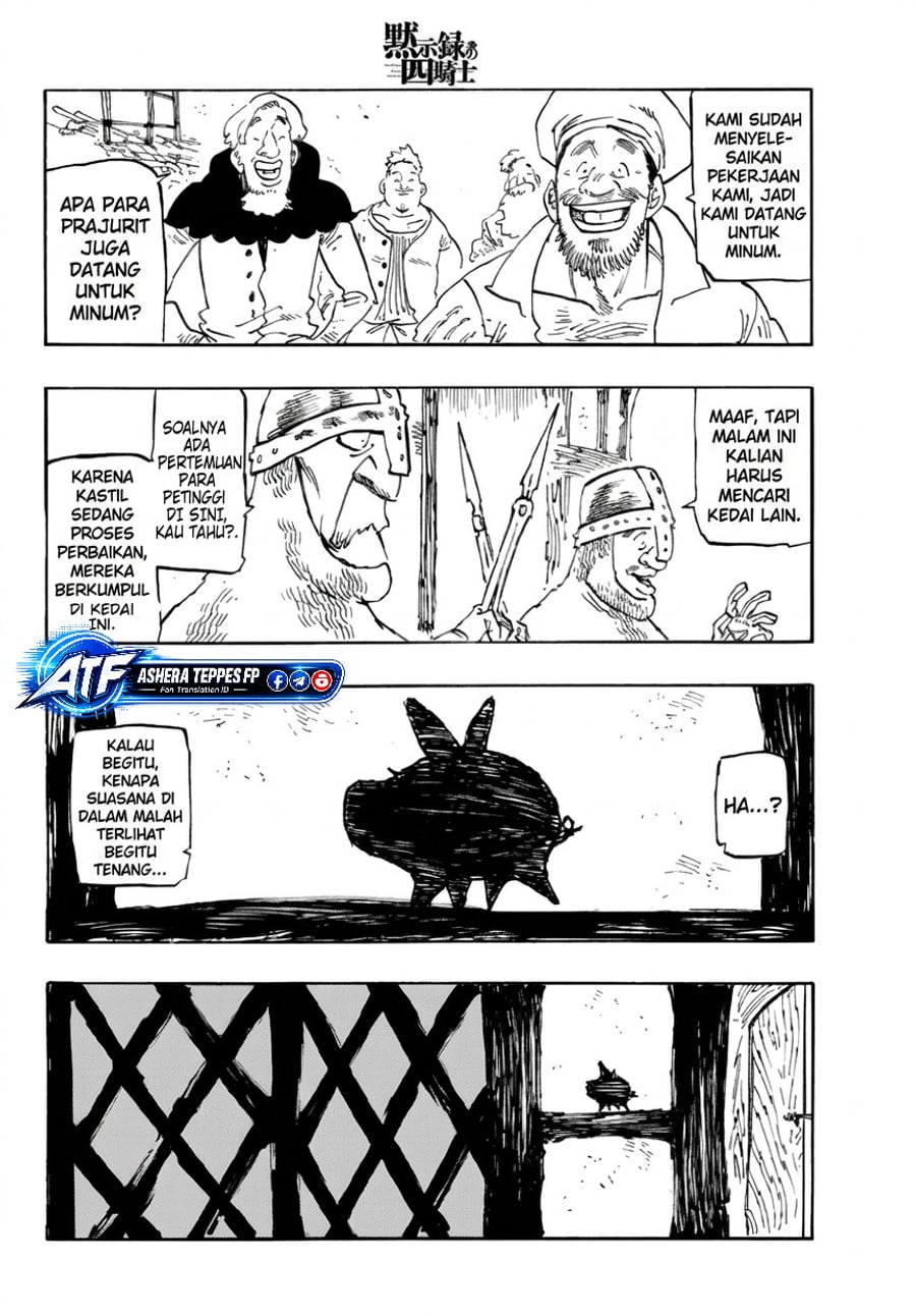 Halaman 3 dari Mokushiroku no Yonkishi Chapter 249