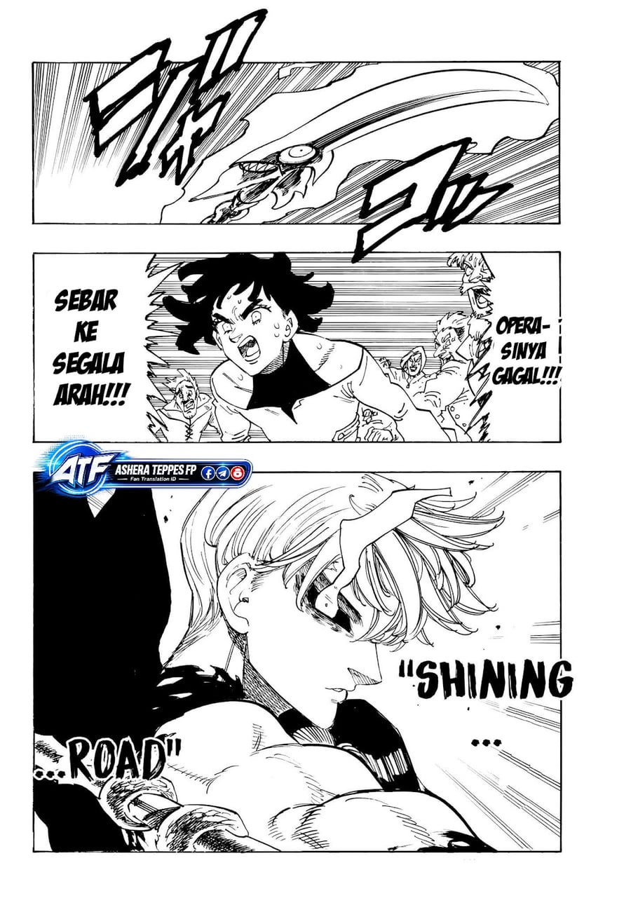 Halaman 11 dari Mokushiroku no Yonkishi Chapter 250