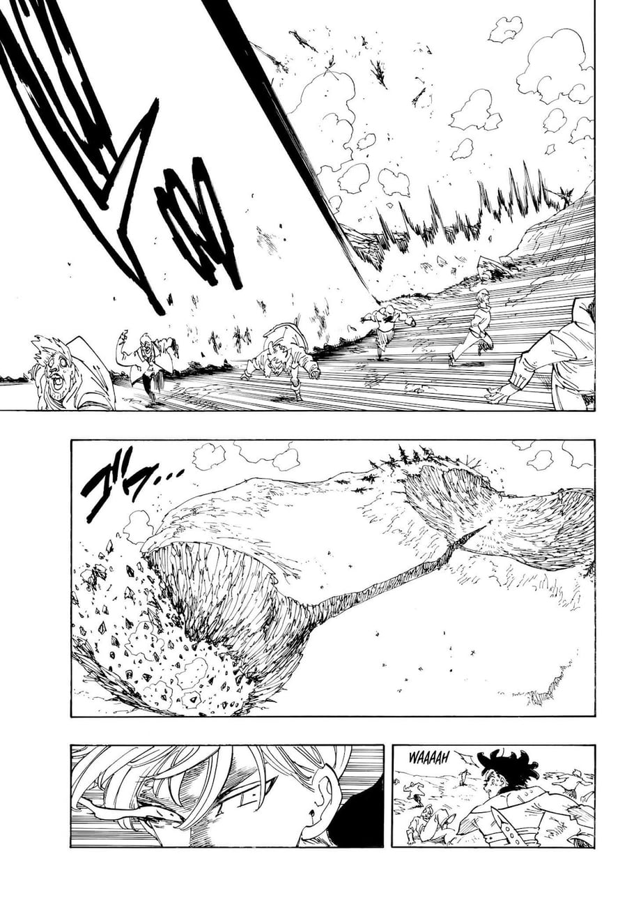 Halaman 12 dari Mokushiroku no Yonkishi Chapter 250