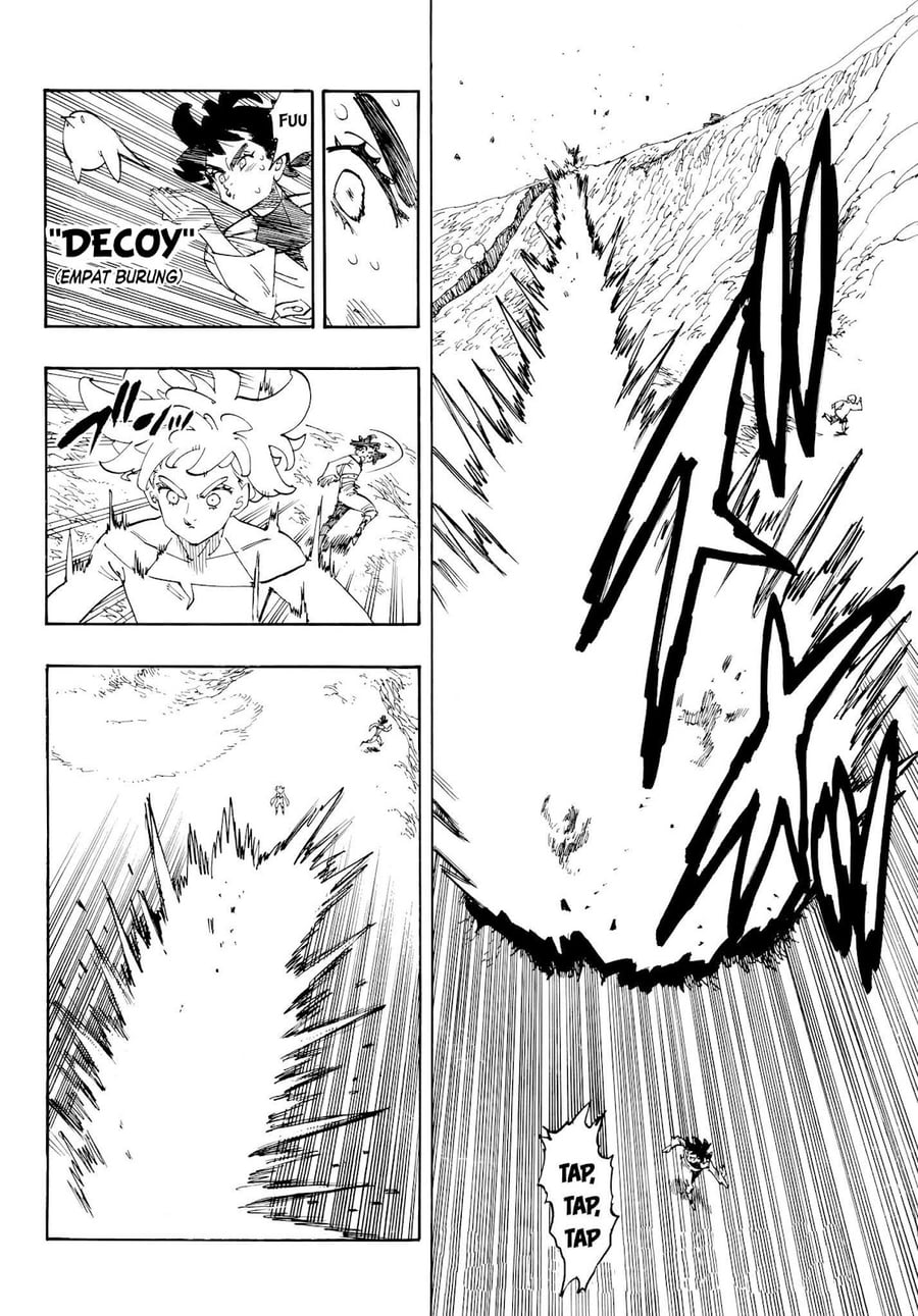 Halaman 13 dari Mokushiroku no Yonkishi Chapter 250