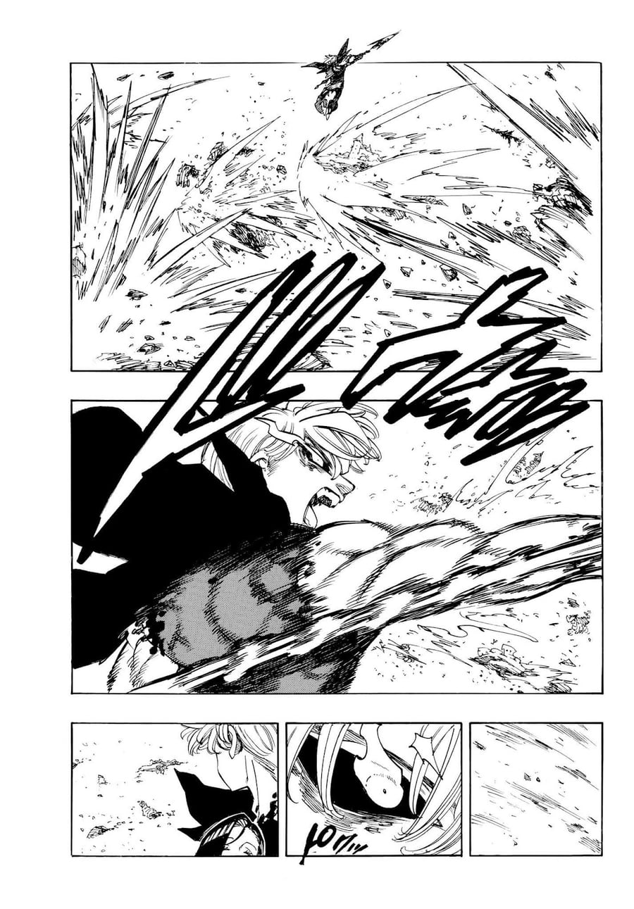 Halaman 19 dari Mokushiroku no Yonkishi Chapter 250