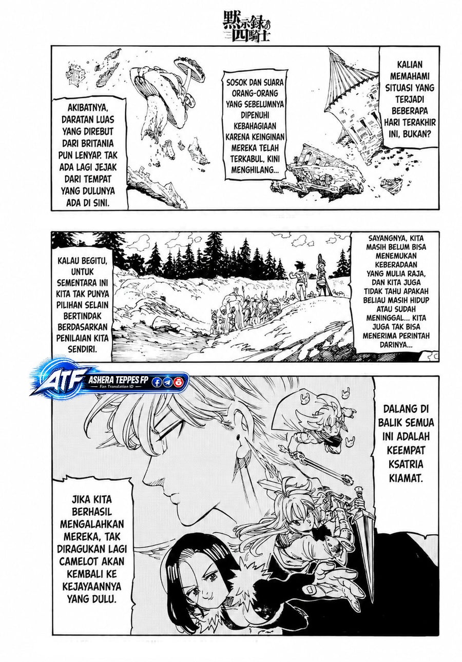 Halaman 4 dari Mokushiroku no Yonkishi Chapter 250