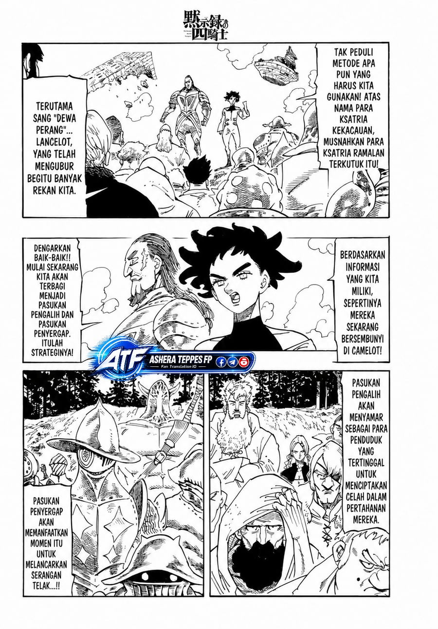 Halaman 5 dari Mokushiroku no Yonkishi Chapter 250