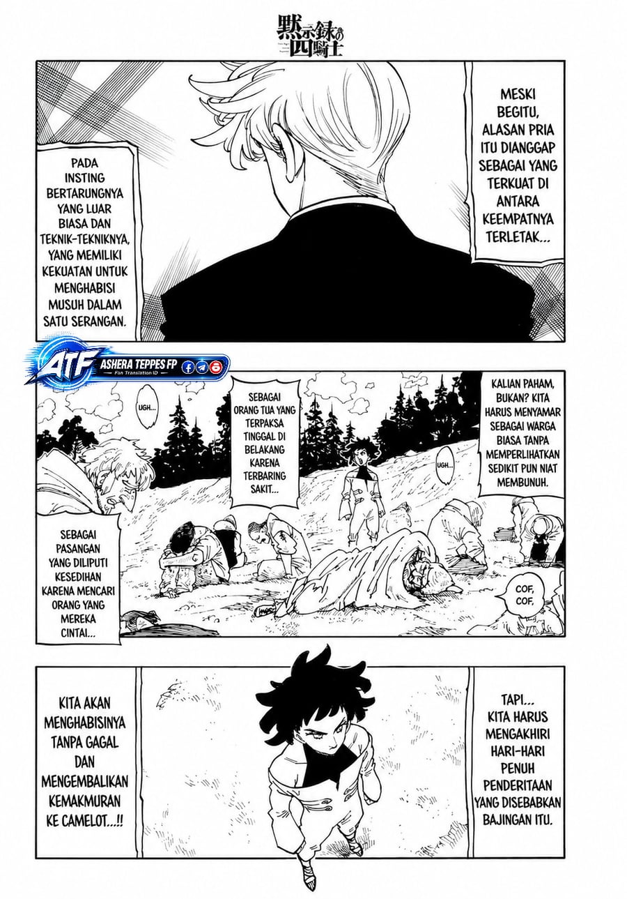 Halaman 7 dari Mokushiroku no Yonkishi Chapter 250