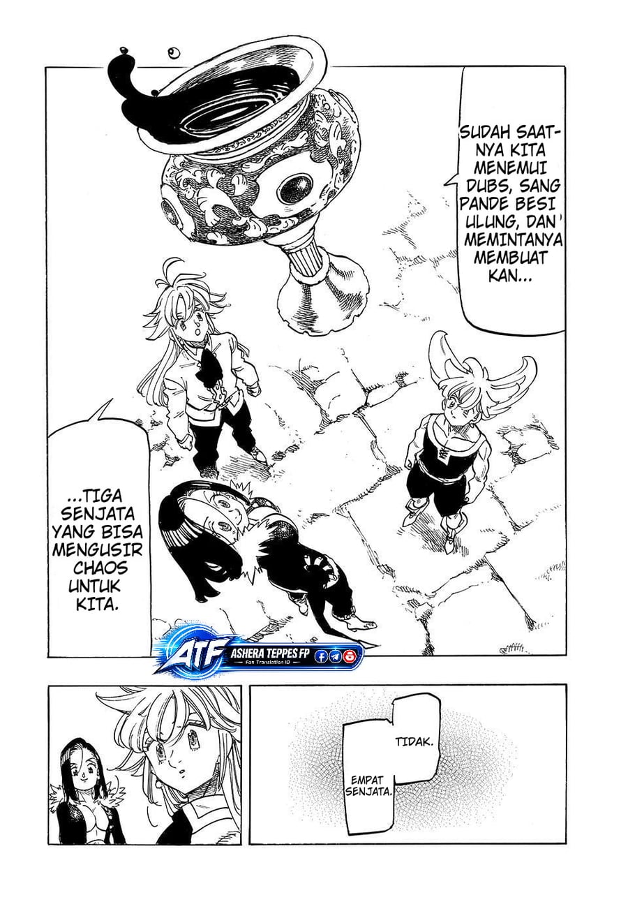 Halaman 19 dari Mokushiroku no Yonkishi Chapter 252