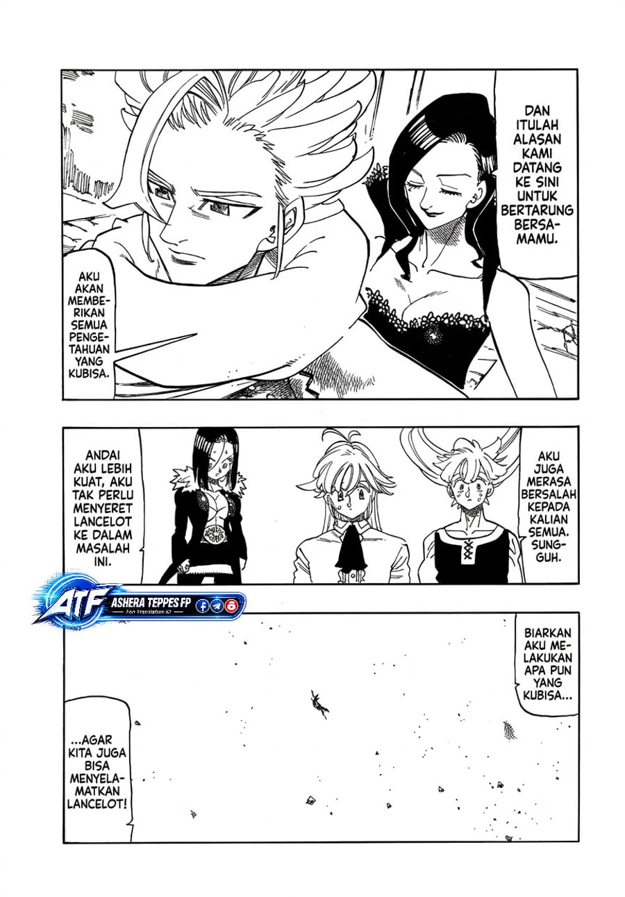 Halaman 10 dari Mokushiroku no Yonkishi Chapter 253