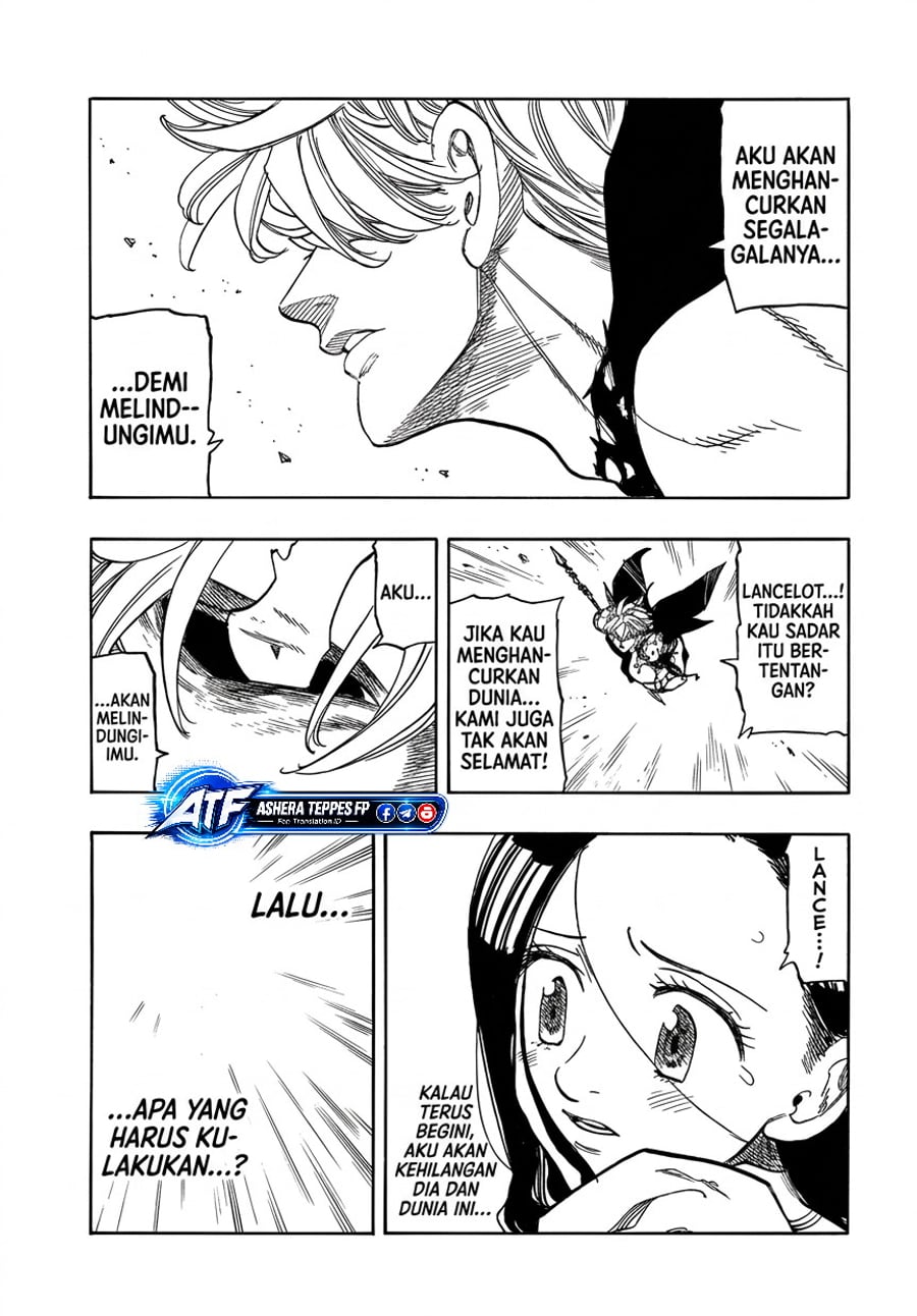 Halaman 13 dari Mokushiroku no Yonkishi Chapter 253