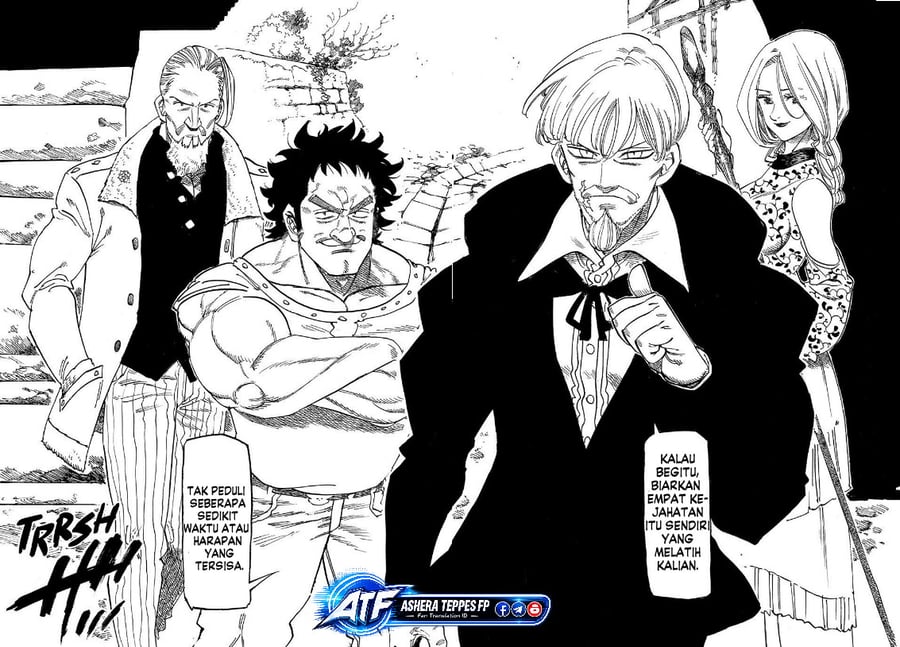Halaman 18 dari Mokushiroku no Yonkishi Chapter 253