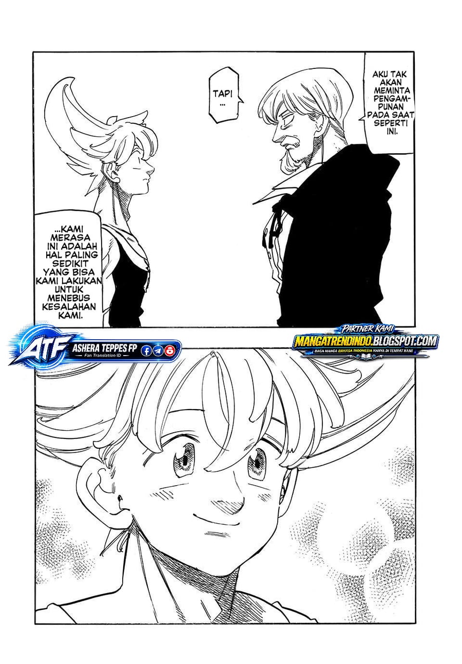 Halaman 19 dari Mokushiroku no Yonkishi Chapter 253