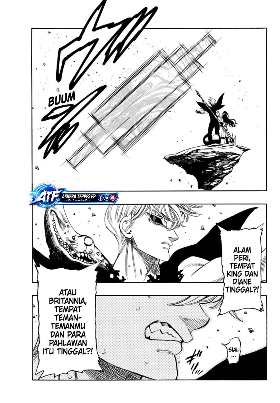 Halaman 10 dari Mokushiroku no Yonkishi Chapter 254