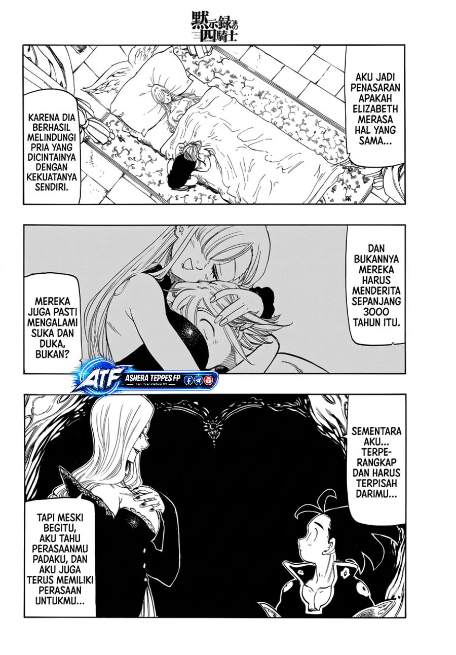 Halaman 14 dari Mokushiroku no Yonkishi Chapter 254