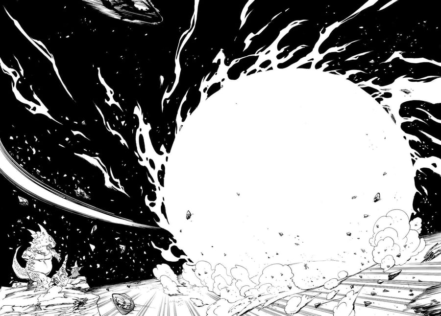 Halaman 18 dari Mokushiroku no Yonkishi Chapter 254