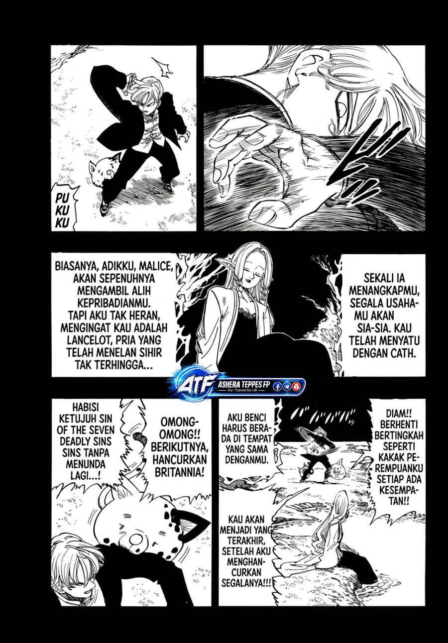 Halaman 6 dari Mokushiroku no Yonkishi Chapter 254