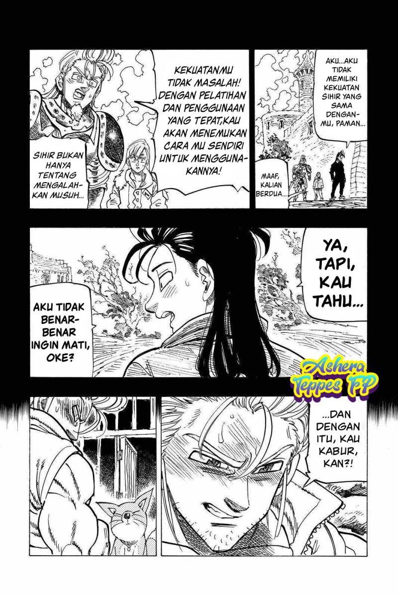 Halaman 10 dari Mokushiroku no Yonkishi Chapter 29