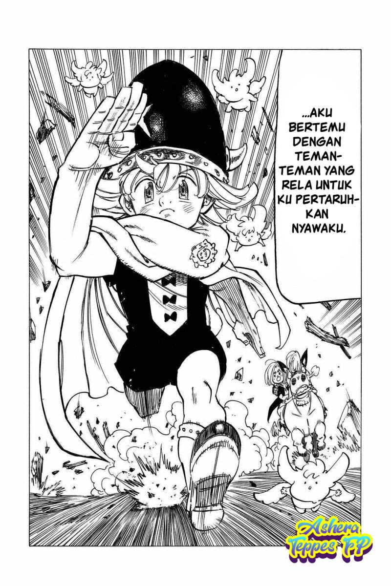 Halaman 14 dari Mokushiroku no Yonkishi Chapter 29