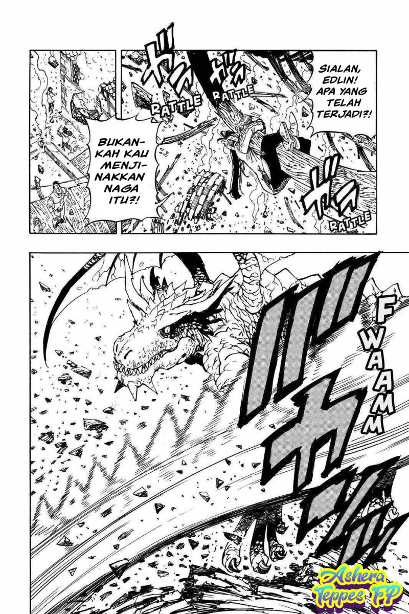 Halaman 3 dari Mokushiroku no Yonkishi Chapter 29