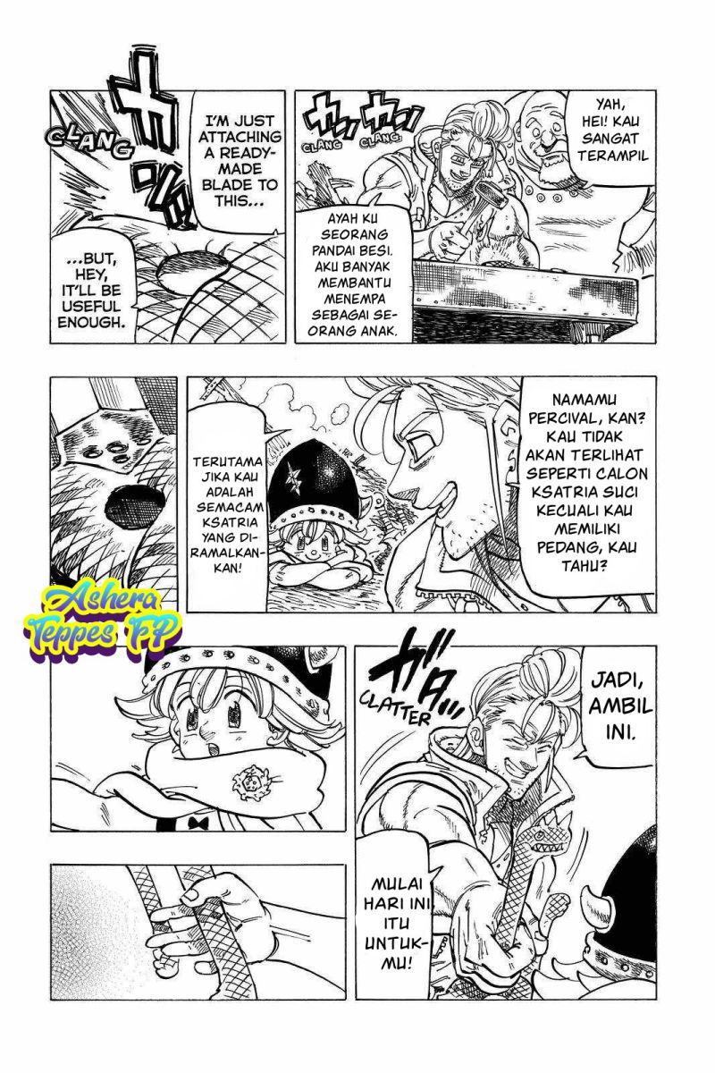 Halaman 20 dari Mokushiroku no Yonkishi Chapter 31
