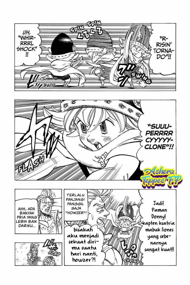 Halaman 9 dari Mokushiroku no Yonkishi Chapter 31