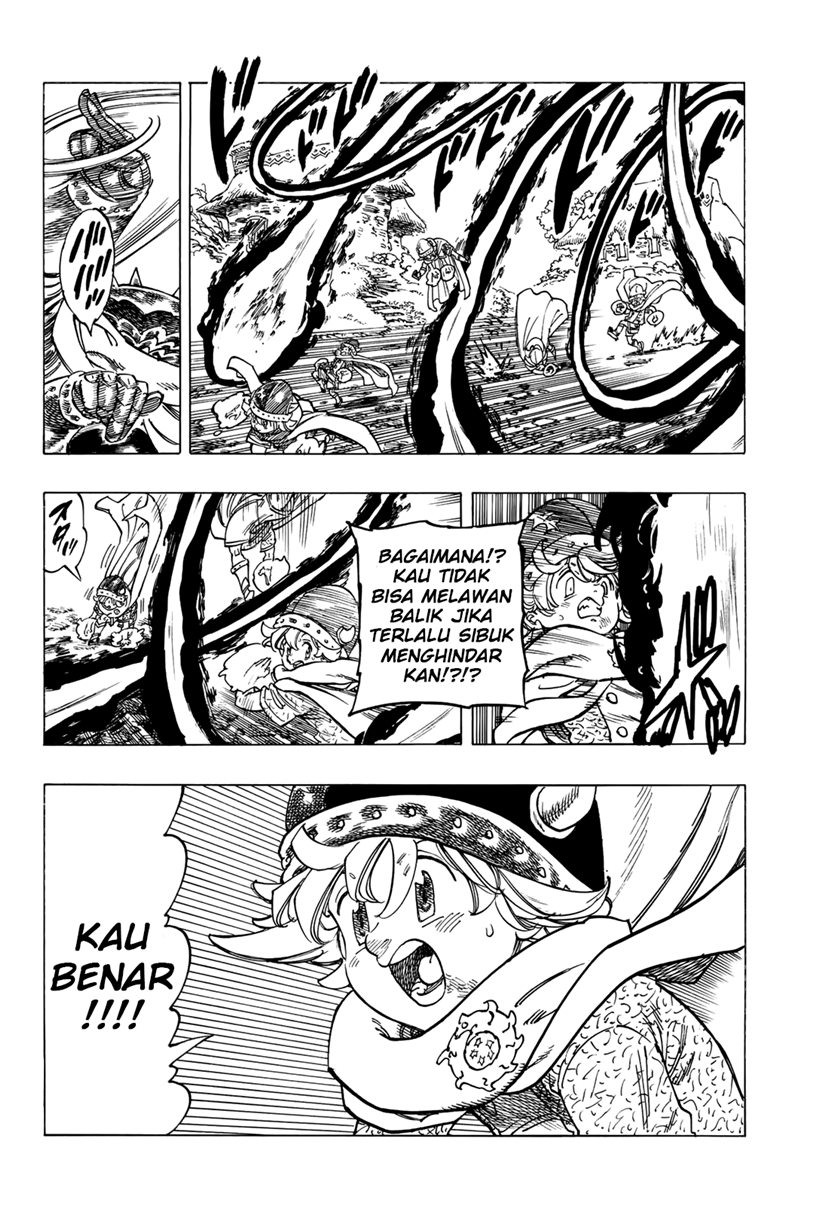 Halaman 11 dari Mokushiroku no Yonkishi Chapter 4
