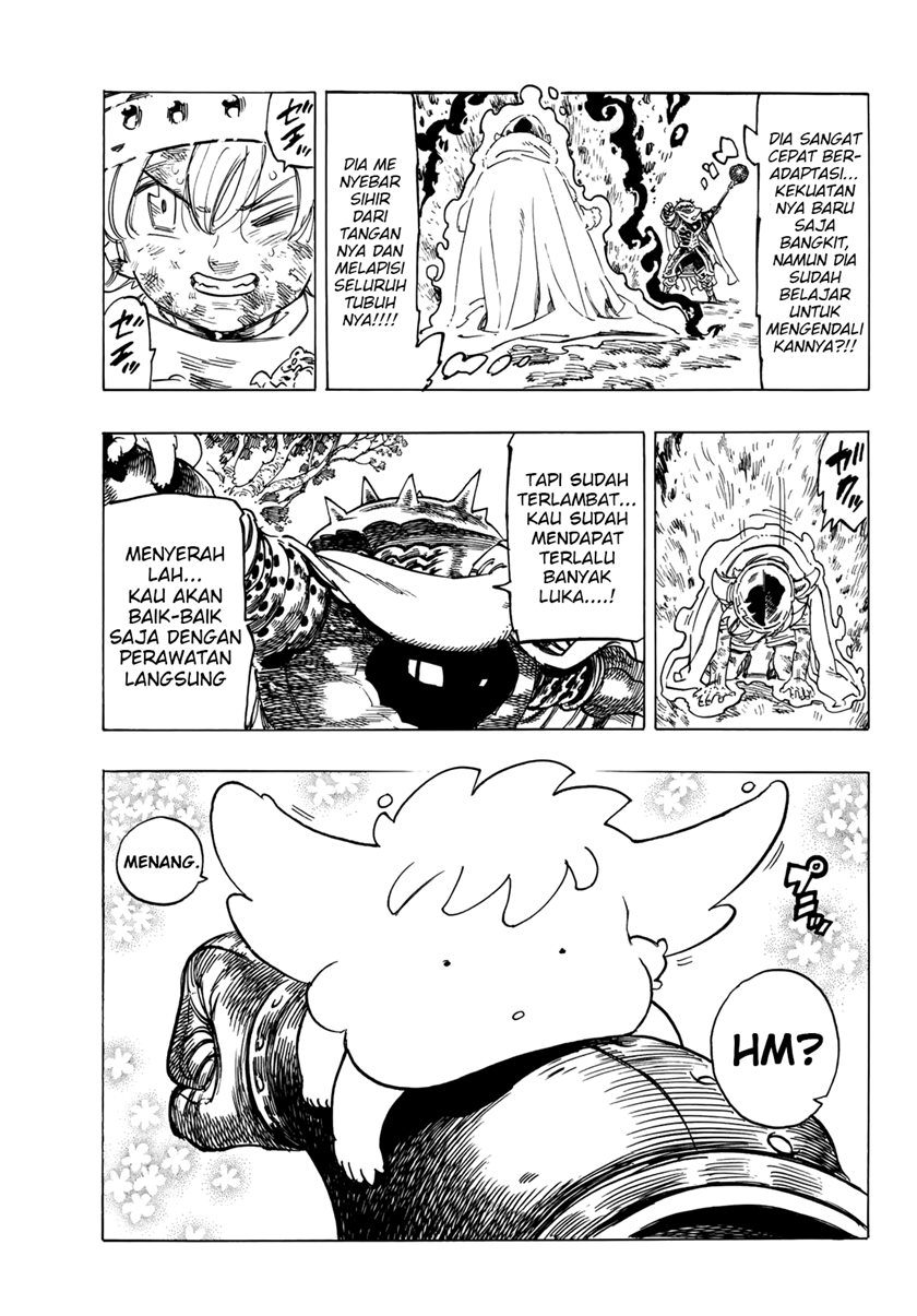 Halaman 16 dari Mokushiroku no Yonkishi Chapter 4