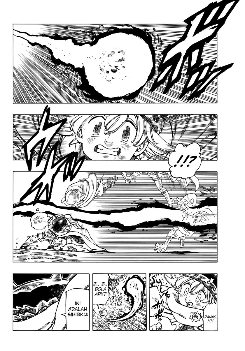 Halaman 9 dari Mokushiroku no Yonkishi Chapter 4