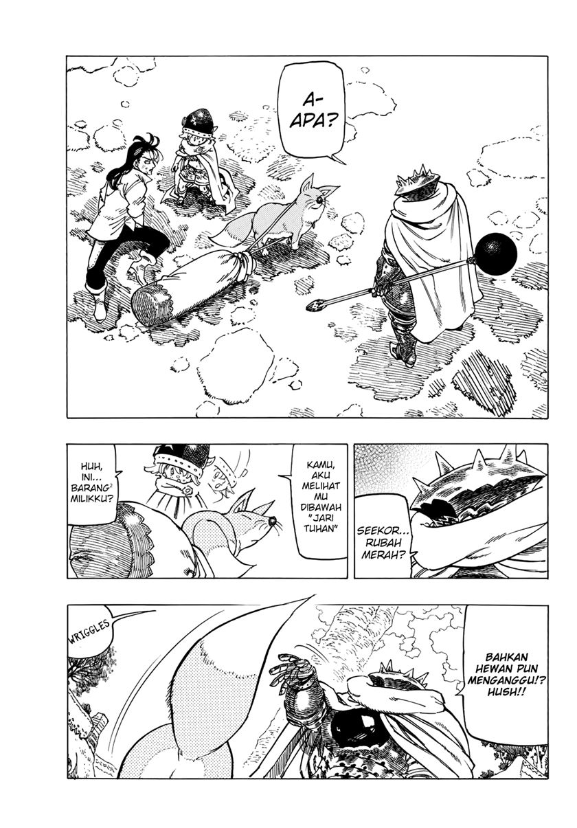 Halaman 12 dari Mokushiroku no Yonkishi Chapter 5