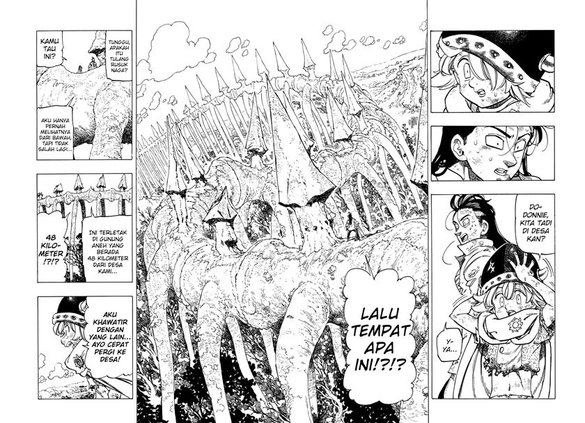 Halaman 15 dari Mokushiroku no Yonkishi Chapter 5